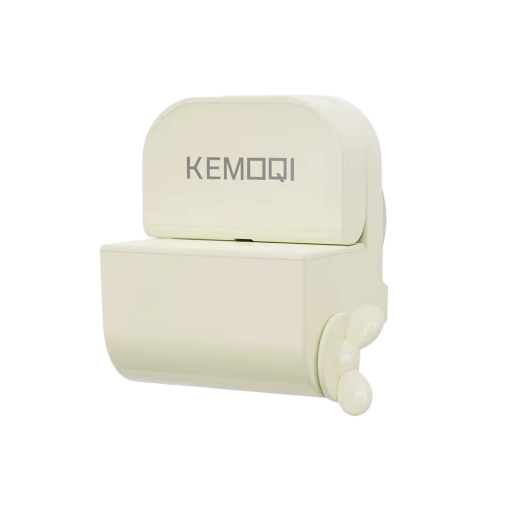 Dispenser di Dentifricio -Bianco - Ozerty