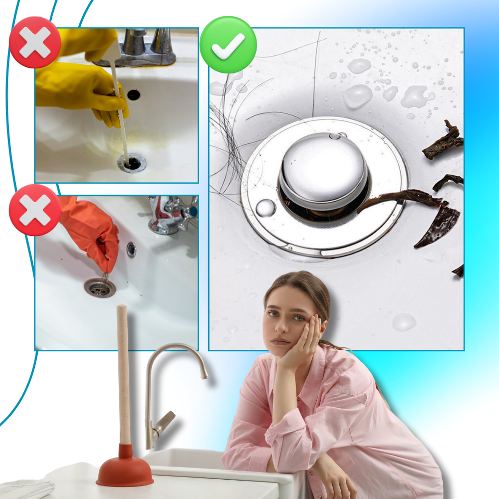 Tappo per lavello pop-up per l'isolamento degli odori - Ozerty