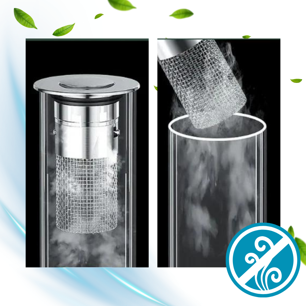 Tappo per lavello pop-up per l'isolamento degli odori - Ozerty