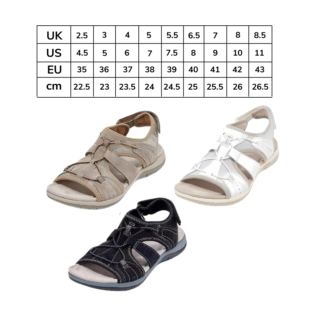 Sandali antiscivolo con supporto ortopedico - Ozerty