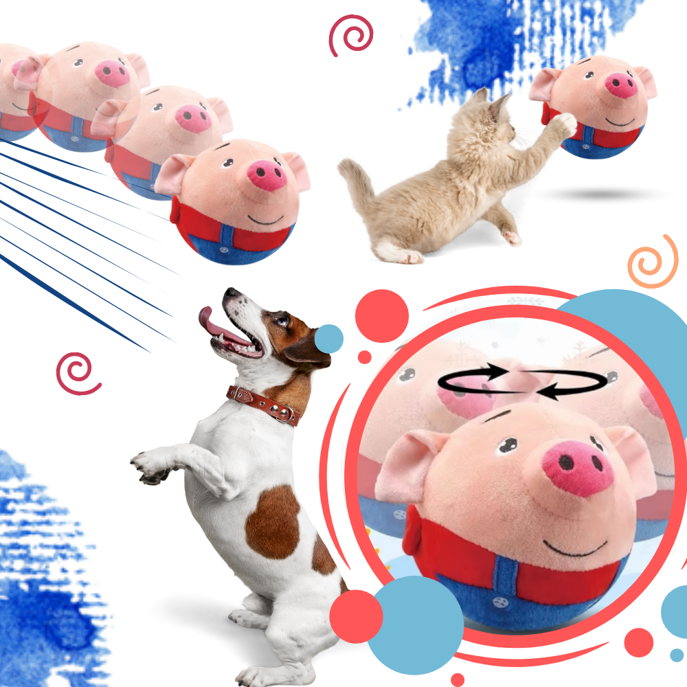 Palla Giocattolo con Sensore per Animali Domestici - Ozerty