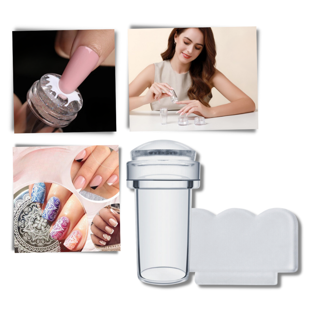 Strumento per nail art trasparente Simmetria perfetta - Ozerty