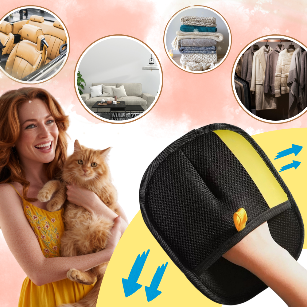 Guanto per rimuovere i peli di animali domestici - Ozerty