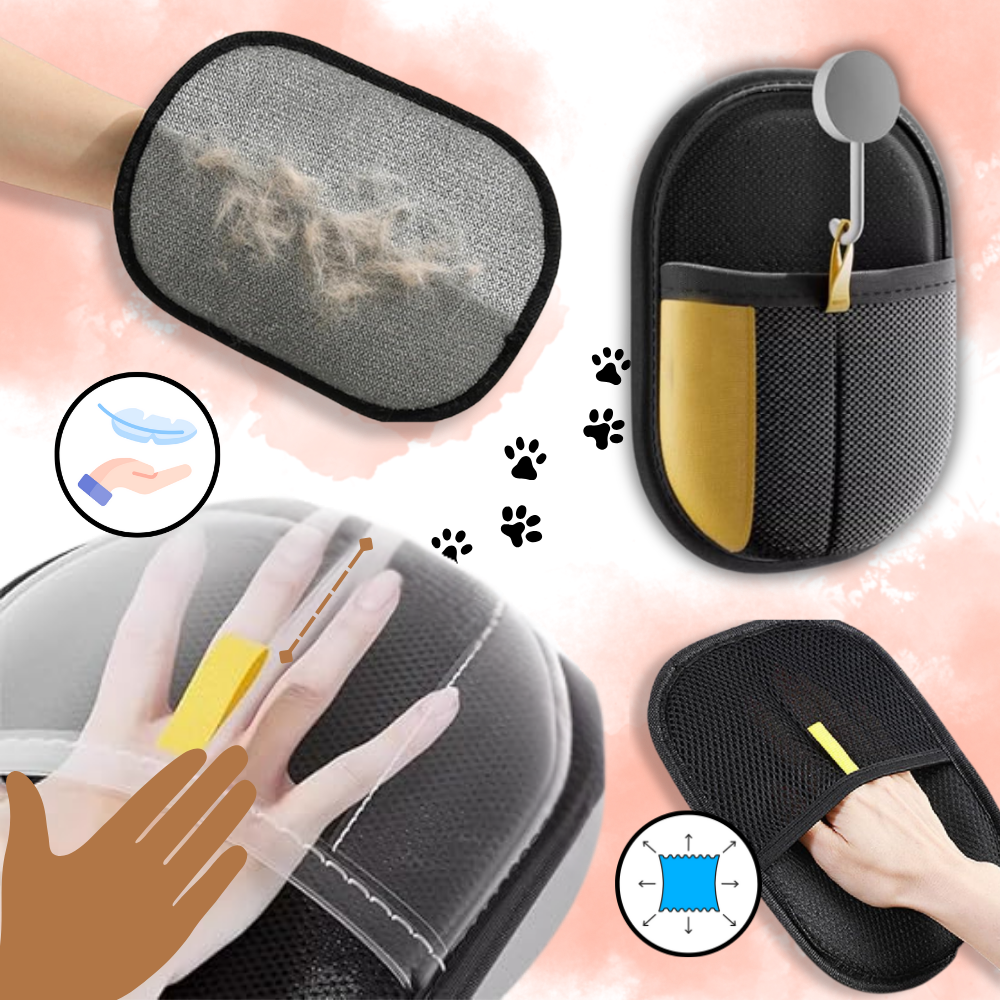 Guanto per rimuovere i peli di animali domestici - Ozerty