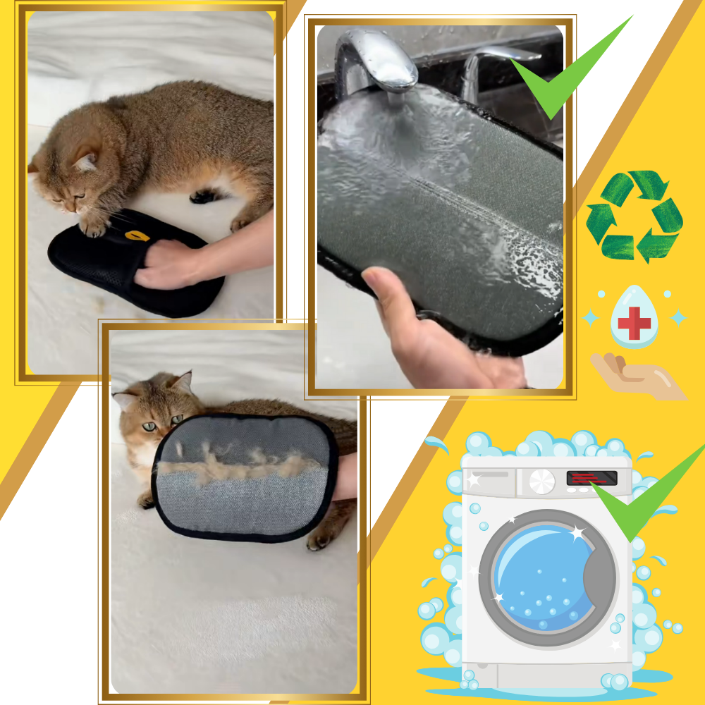 Guanto per rimuovere i peli di animali domestici - Ozerty