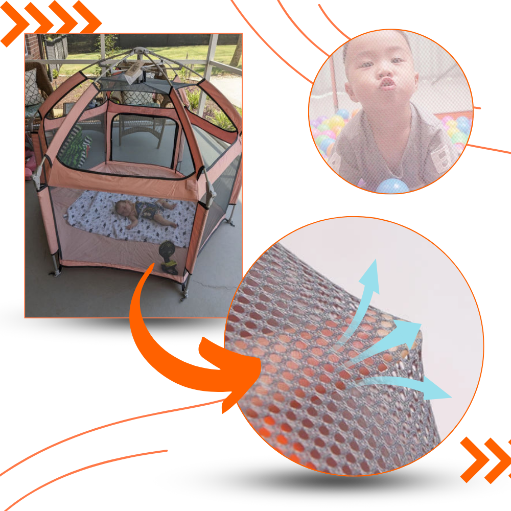 Box per bambini a rete pop-up - Ozerty