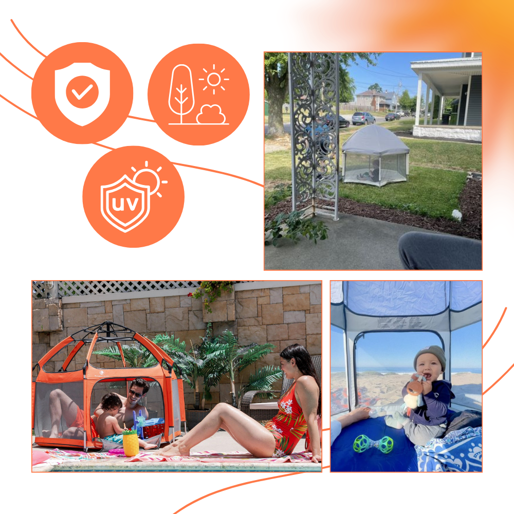 Box per bambini a rete pop-up - Ozerty