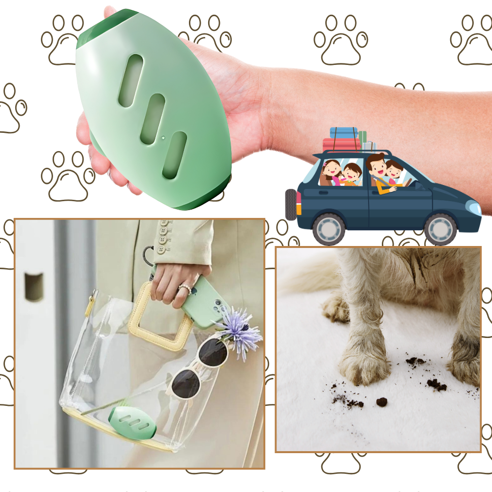 Potente Rullo Adesivo per Peli di Animali - Ozerty