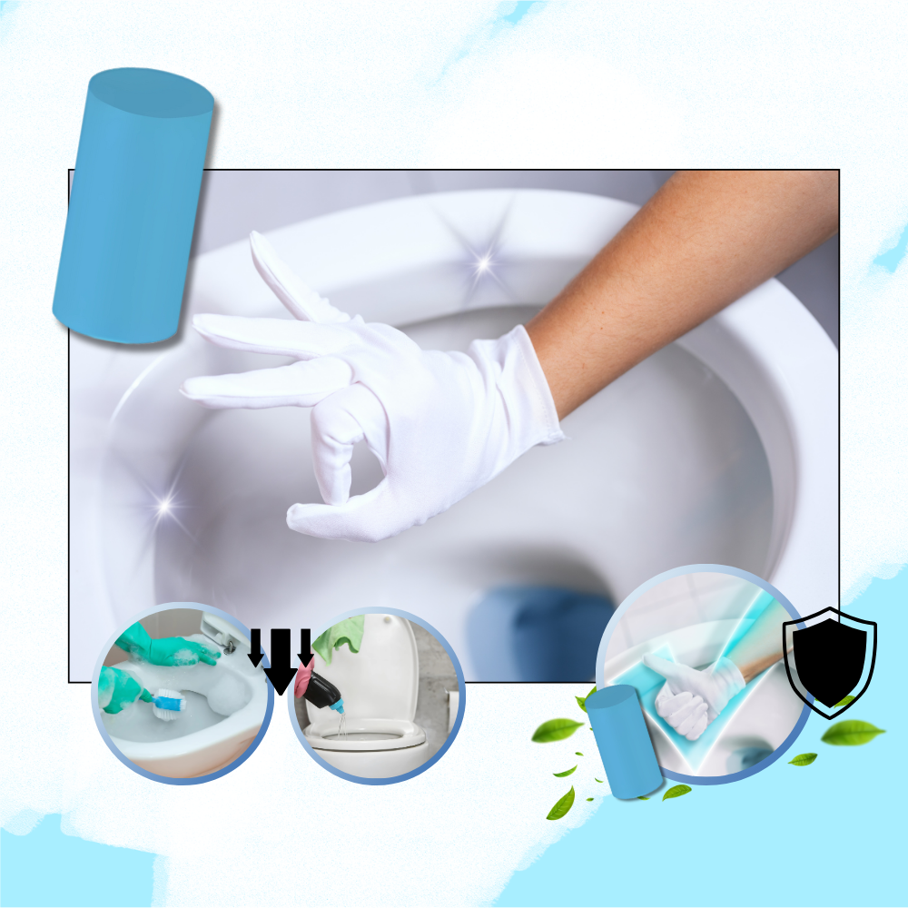 Bastoncino Potente per la Pulizia e Decalcificazione del WC - Ozerty