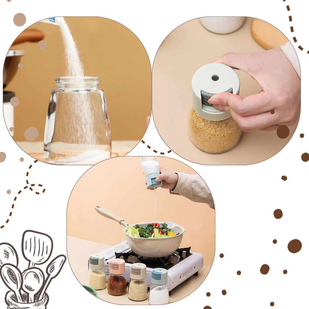 Porzionatori di sale e pepe a controllo preciso - Ozerty