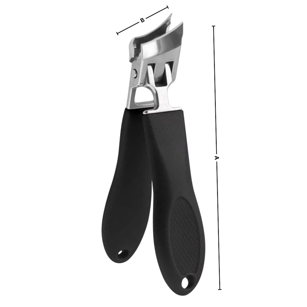 Tagliaunghie a Lama Larga con Impugnatura Ergonomica - Ozerty