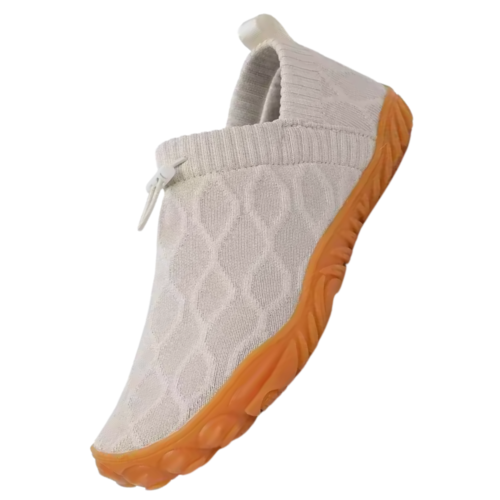 Scarpe Prime Comode a Piedi Nudi -Beige - Ozerty