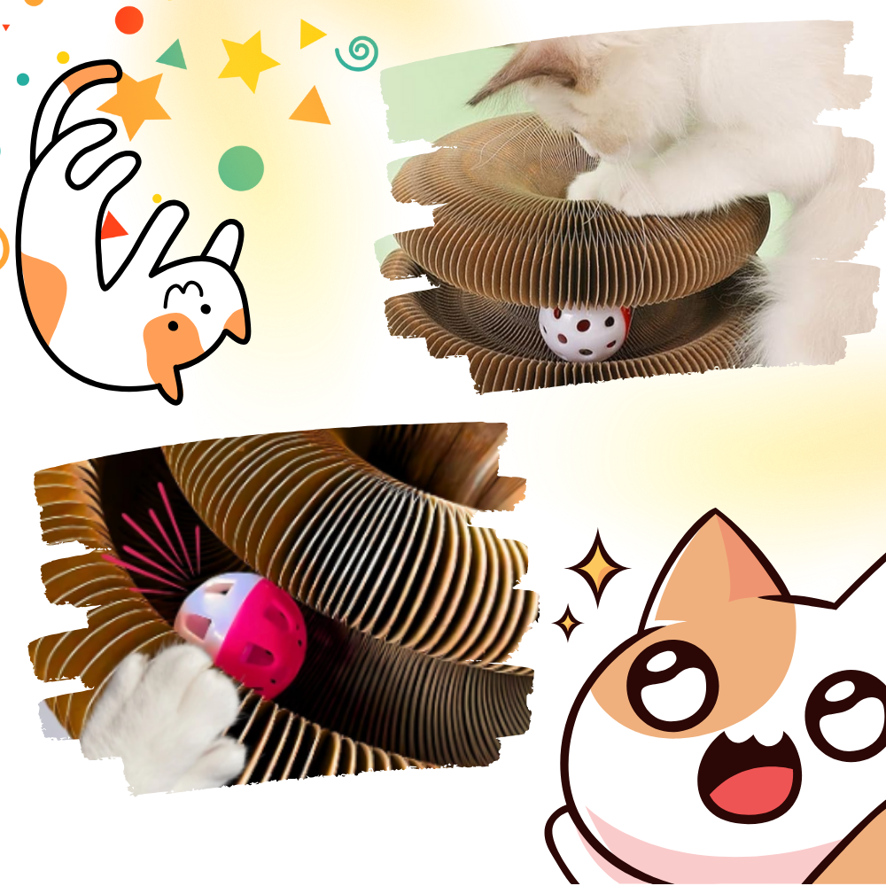 Tiragraffi Antistress per Gatti - Ozerty