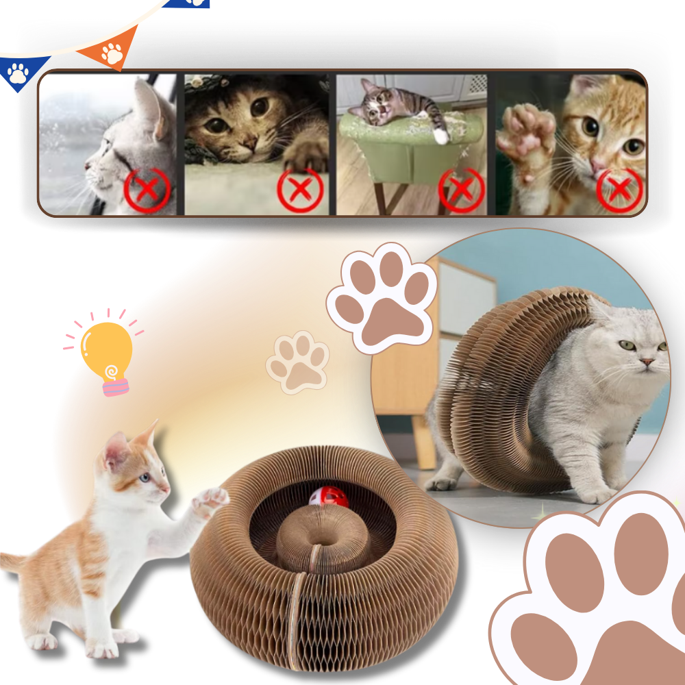 Tiragraffi Antistress per Gatti - Ozerty