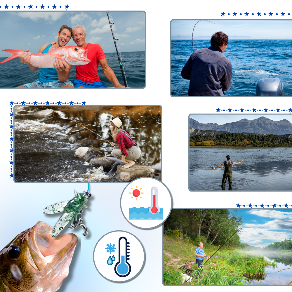 Esche realistiche per la pesca a mosca - Ozerty