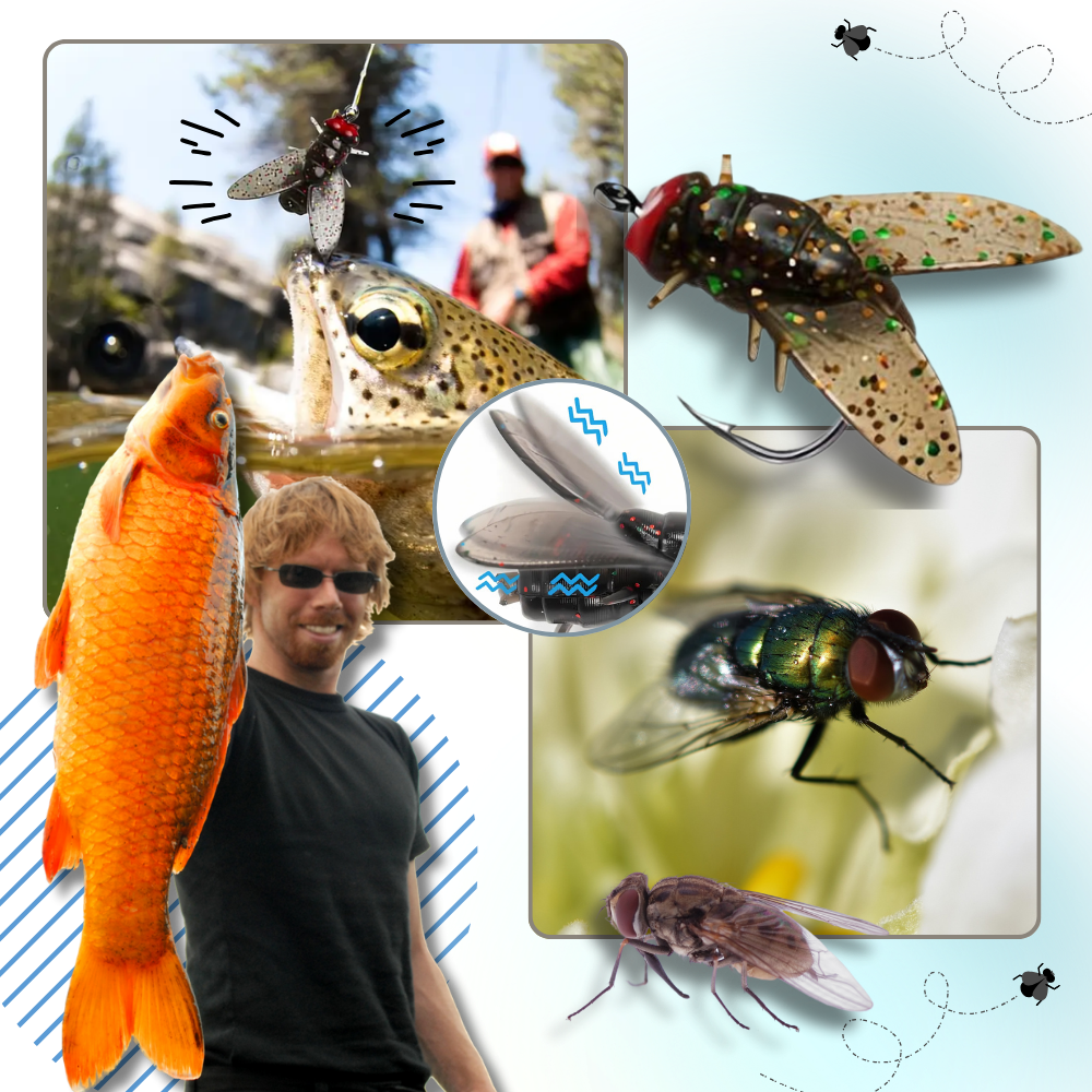 Esche realistiche per la pesca a mosca - Ozerty