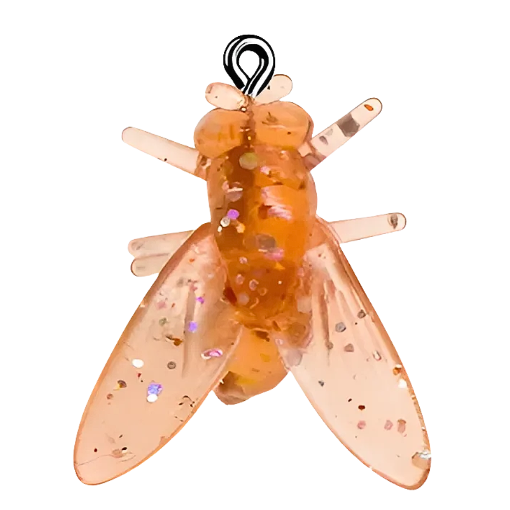 Esche realistiche per la pesca a mosca -Marrone - Ozerty