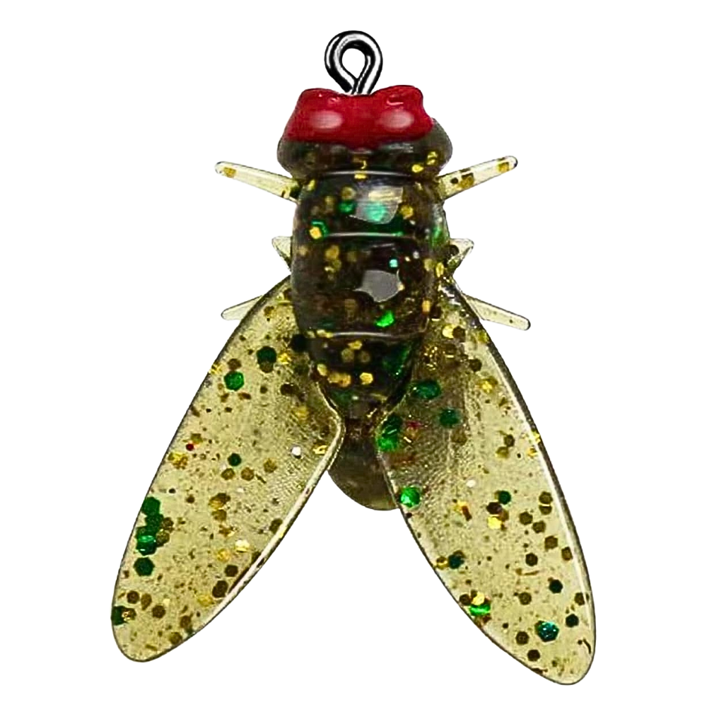 Esche realistiche per la pesca a mosca -Verde - Ozerty