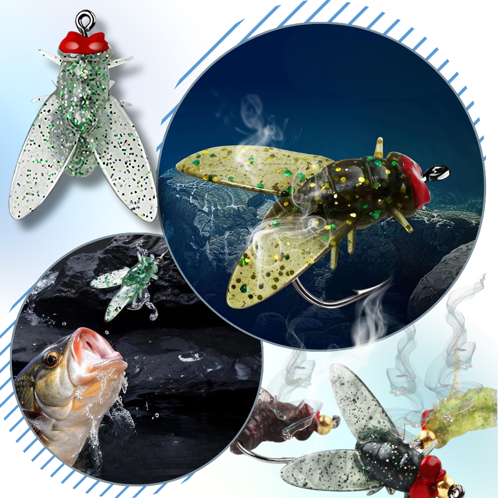 Esche realistiche per la pesca a mosca - Ozerty