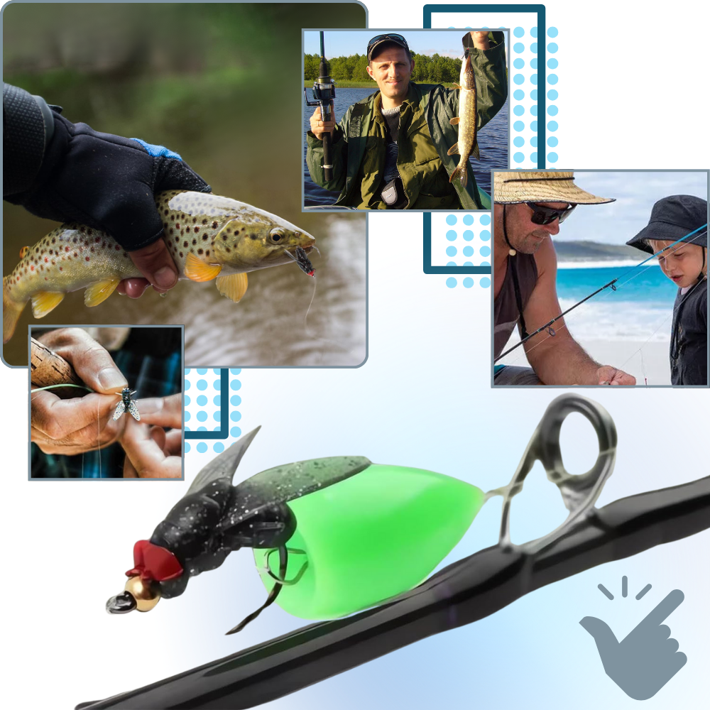 Esche realistiche per la pesca a mosca - Ozerty