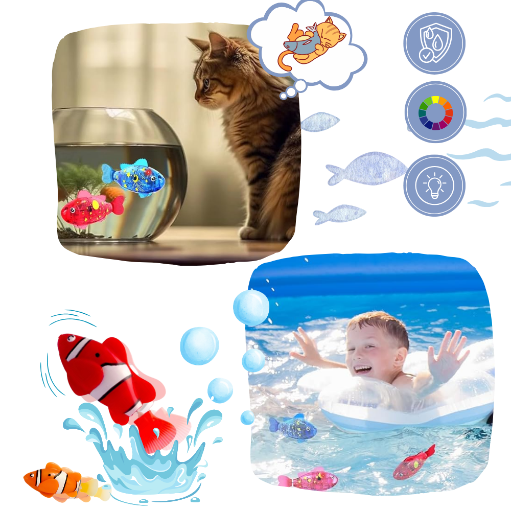 Pesce Realistico a LED - Ozerty