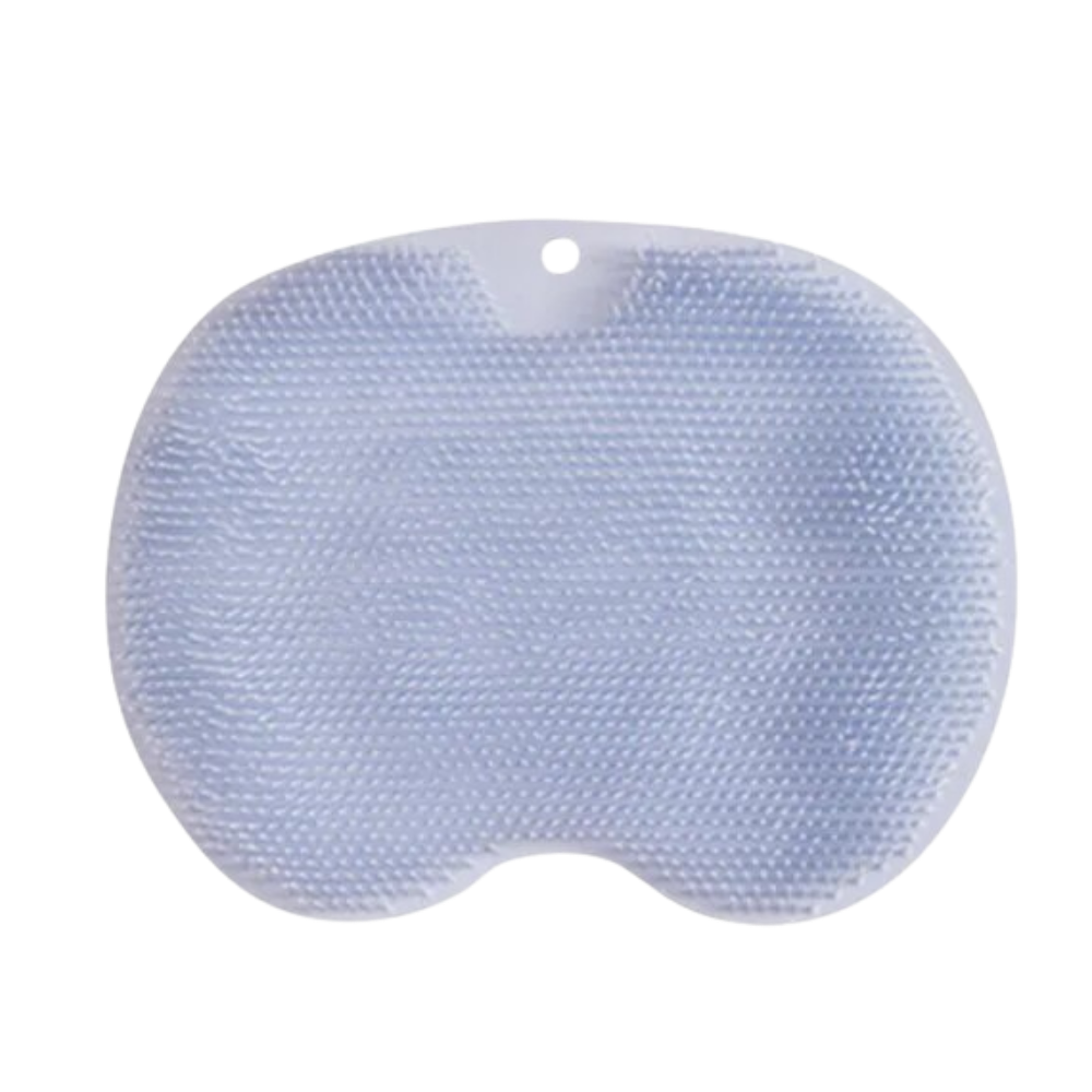 Spazzola da doccia rilassante per schiena e piedi -Blu - Ozerty