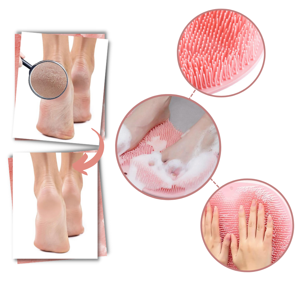 Spazzola da doccia rilassante per schiena e piedi - Ozerty