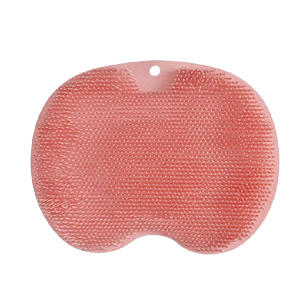 Spazzola da doccia rilassante per schiena e piedi -Rosa - Ozerty