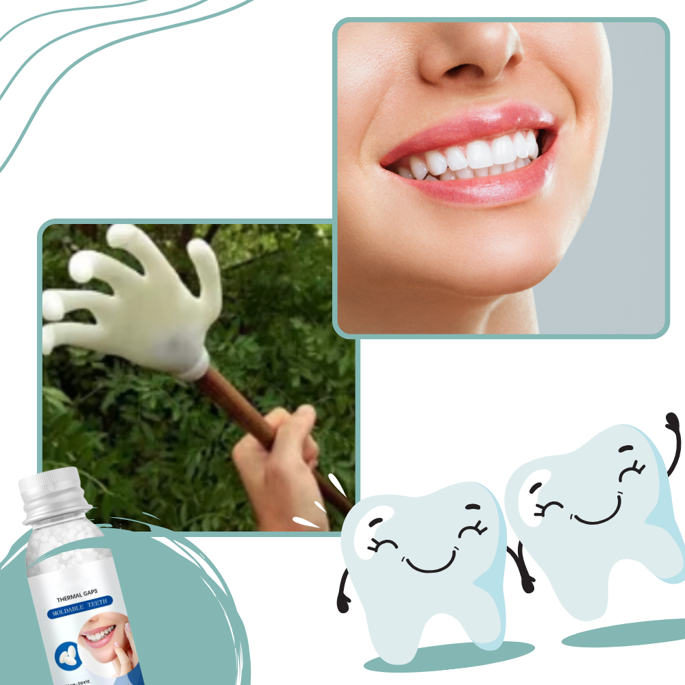 Kit per la Modellazione di Denti Finti Riutilizzabile - Ozerty