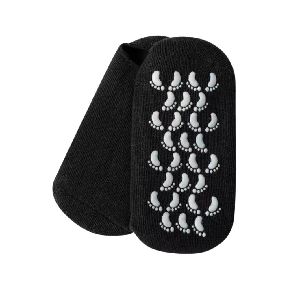 Calzini con Lozione Rivitalizzante -Nero - Ozerty