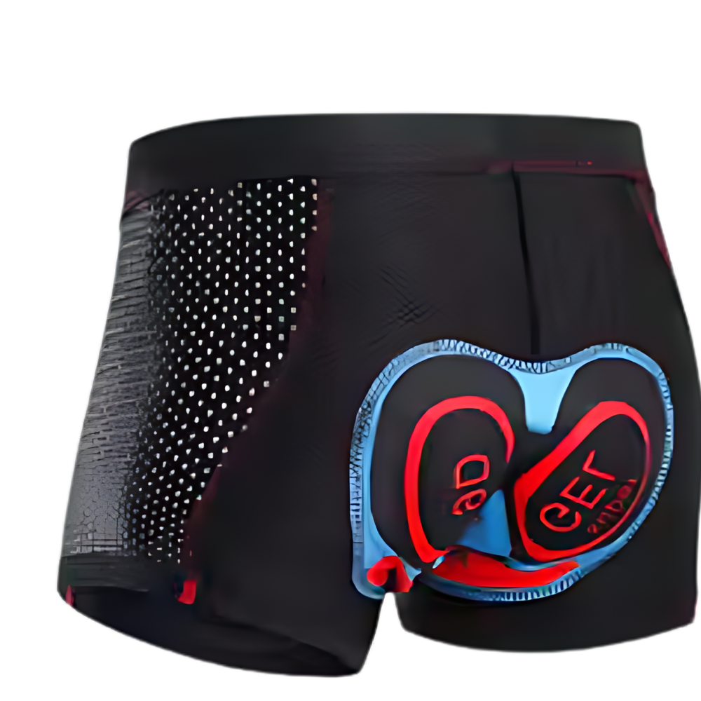 Pantaloncino da bici imbottito senza cuciture -Blu/XSBlu/SBlu/MBlu/LBlu/XLBlu/2XLBlu/3XLBlu/4XL - Ozerty