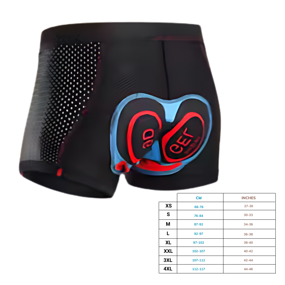 Pantaloncino da bici imbottito senza cuciture - Ozerty