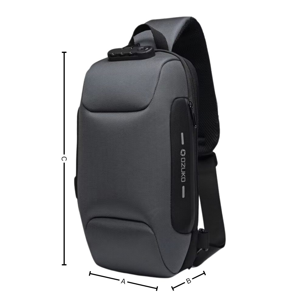 Zaino a Tracolla Rinforzato - Ozerty