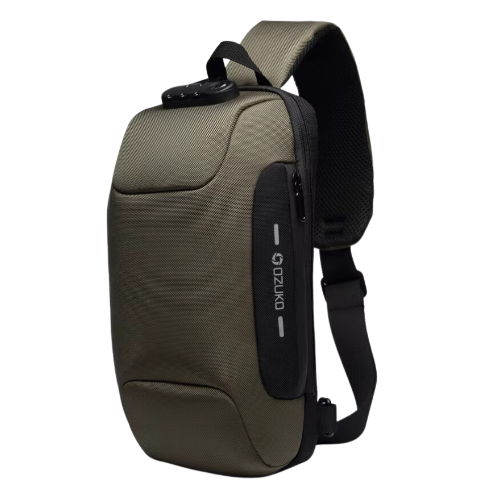 Zaino a Tracolla Rinforzato -Verde - Ozerty