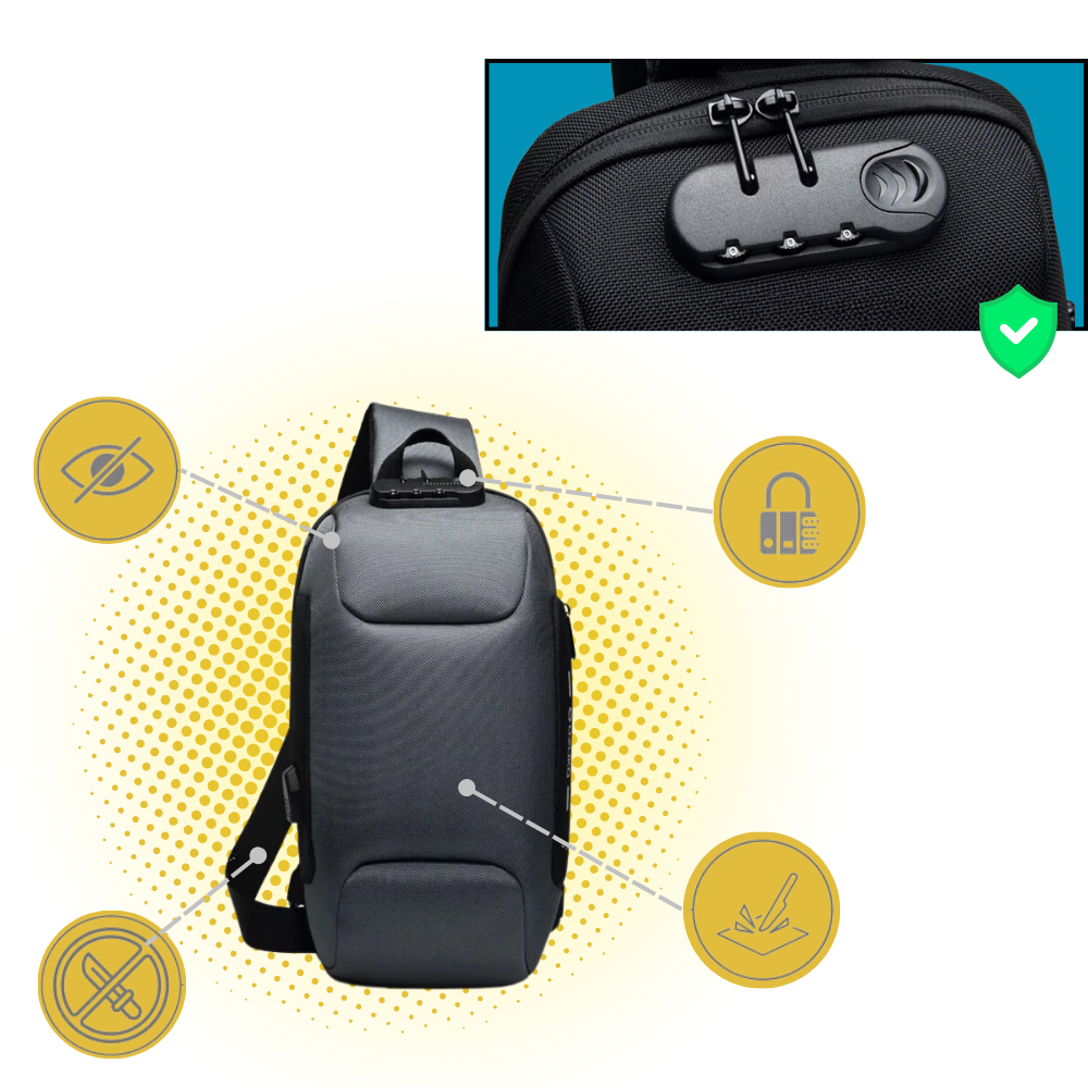 Zaino a Tracolla Rinforzato - Ozerty