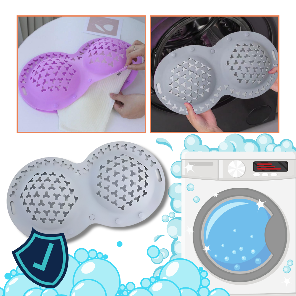 Borsa per Lavare Reggiseni con Chiusura Sicura - Ozerty