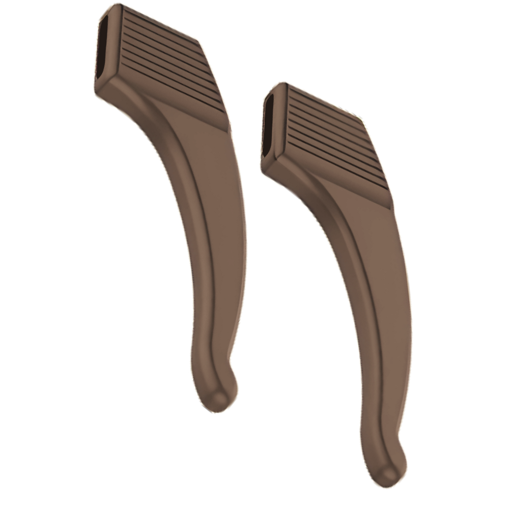 Cuscinetti Antiscivolo per Astine Occhiali -Marrone - Ozerty