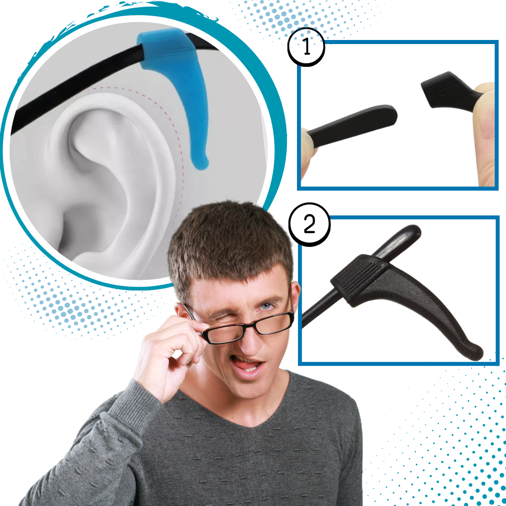 Cuscinetti Antiscivolo per Astine Occhiali - Ozerty