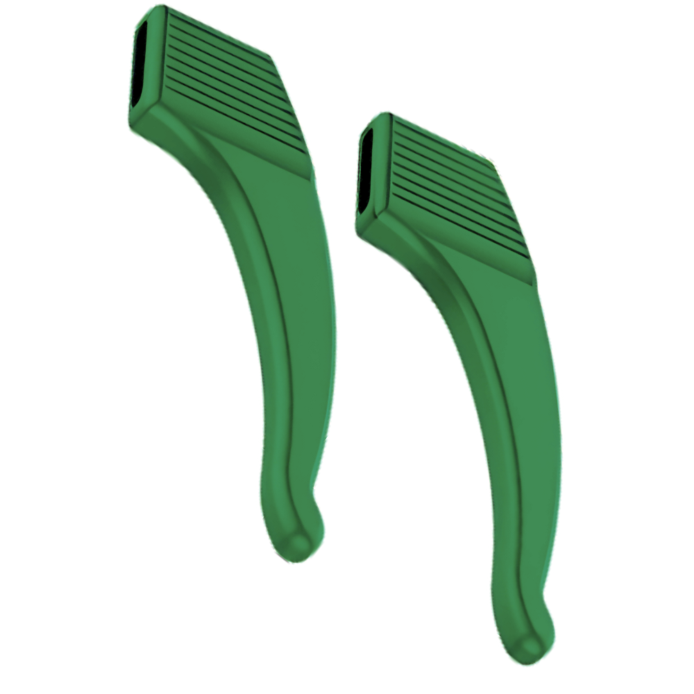 Cuscinetti Antiscivolo per Astine Occhiali -Verde - Ozerty