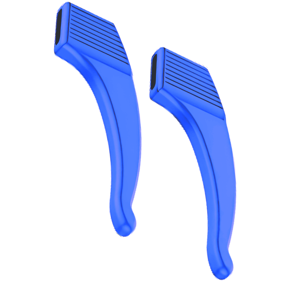 Cuscinetti Antiscivolo per Astine Occhiali -Blu navy - Ozerty