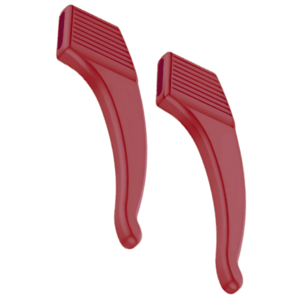 Cuscinetti Antiscivolo per Astine Occhiali -Rosso - Ozerty