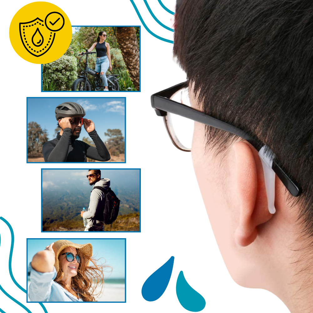 Cuscinetti Antiscivolo per Astine Occhiali - Ozerty