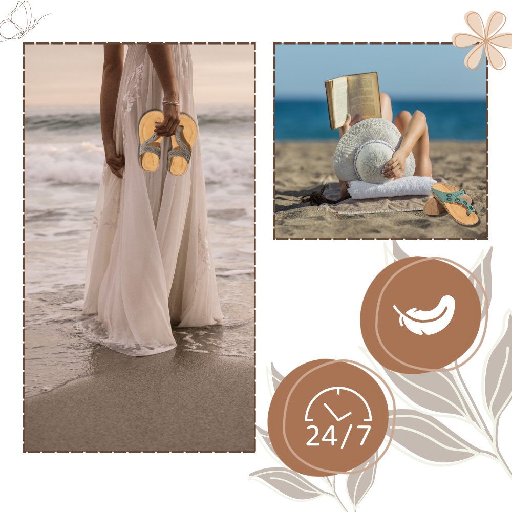 Sandali ortopedici ad assorbimento d'urto - Ozerty