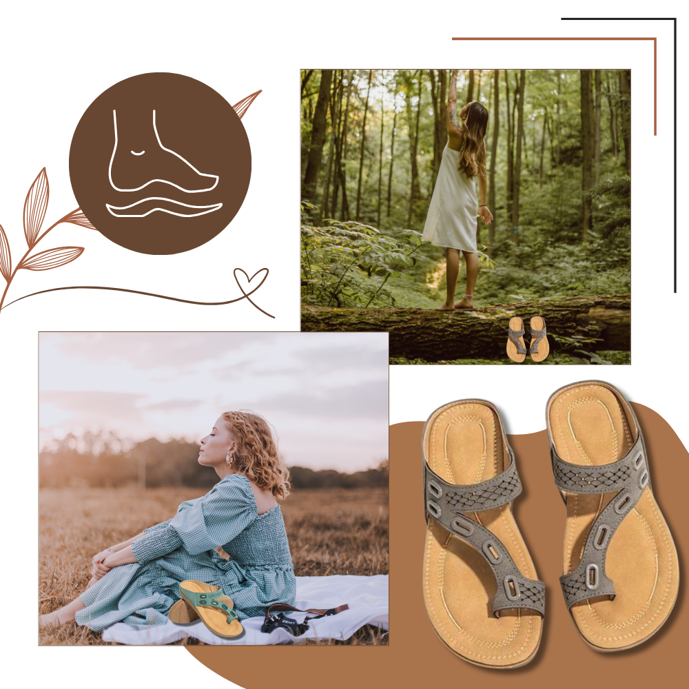 Sandali ortopedici ad assorbimento d'urto - Ozerty