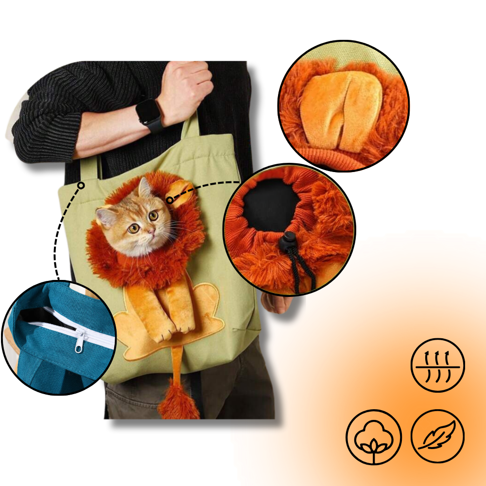 Borsa Traspirante per Gatti - Ozerty