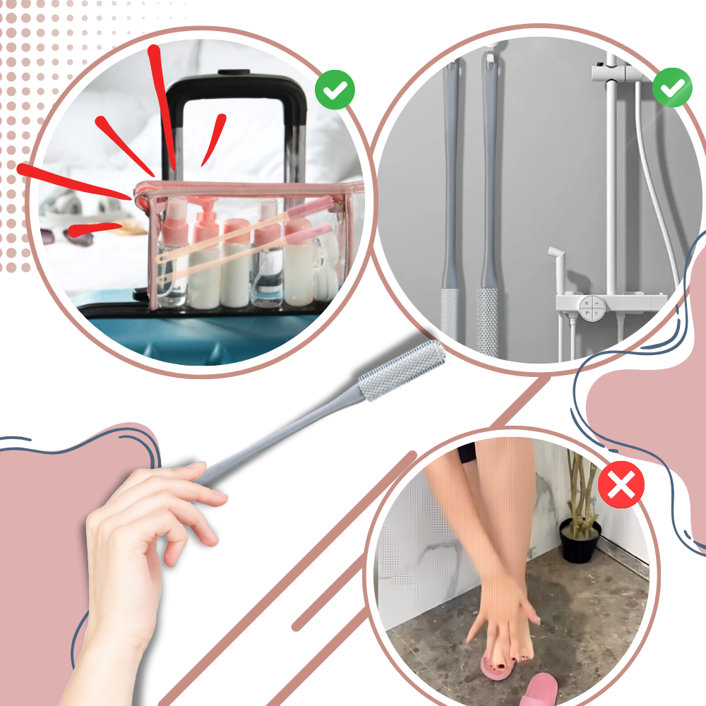 Spazzola per Piedi con Setole Morbide - Ozerty