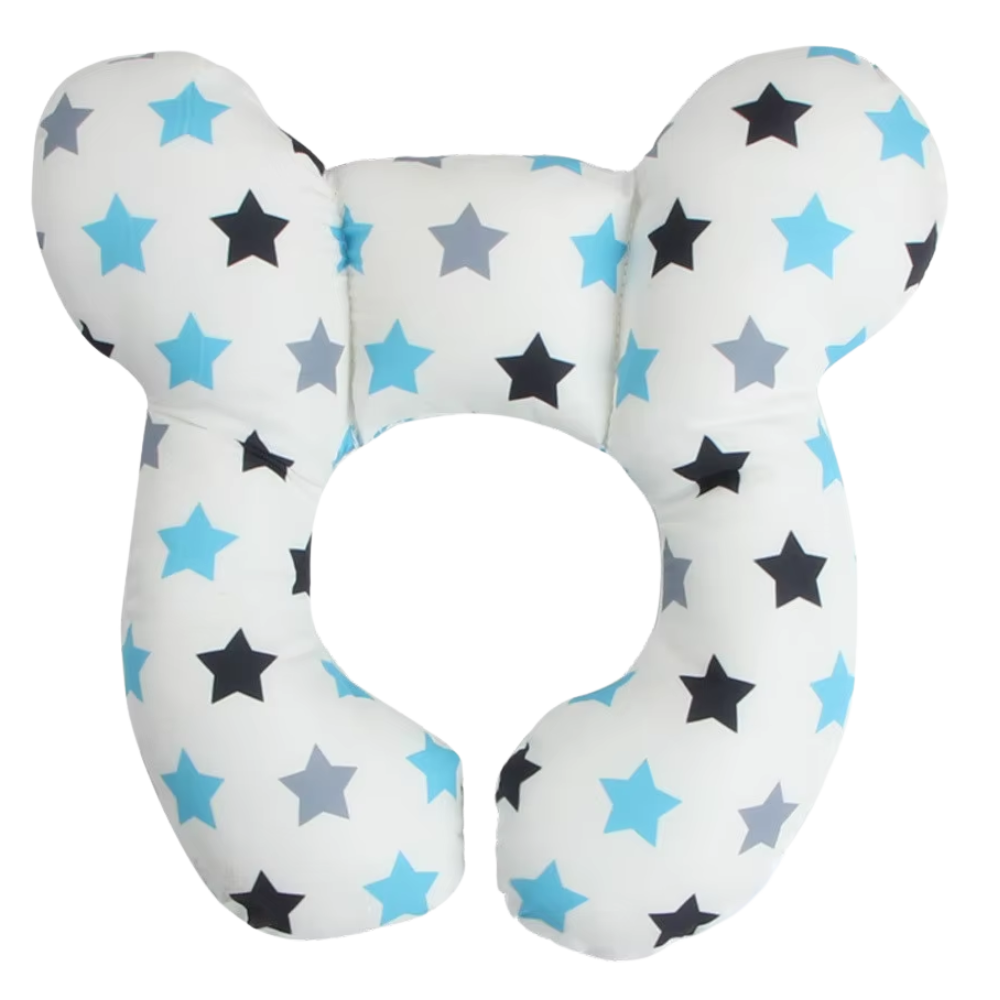 Cuscino per bambini SoftNest -Stelle multicolori - Ozerty