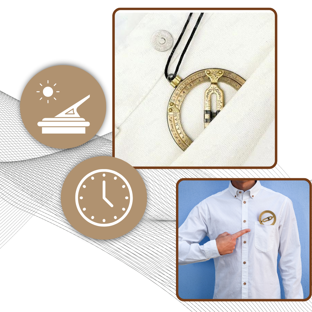 Orologio solare da tasca di precisione - Ozerty