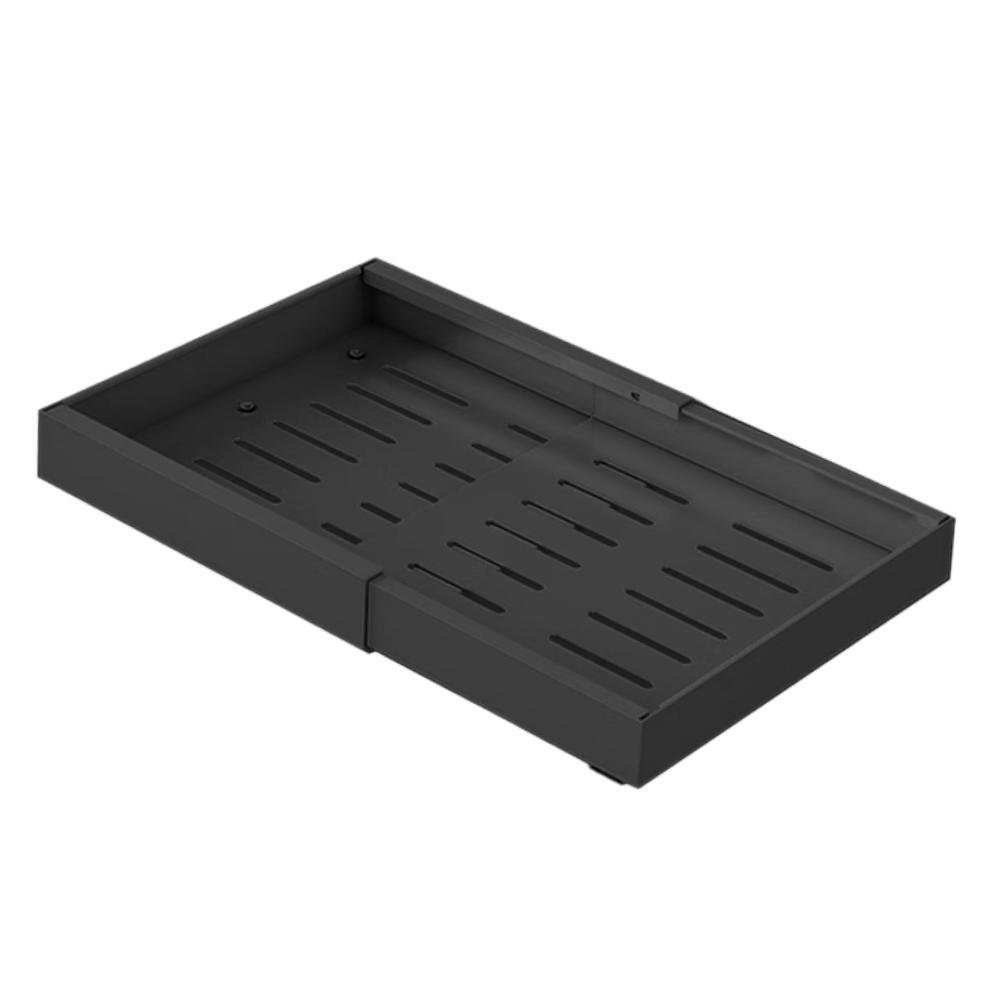 Organizzatore di Armadietti a Scorrimento Salvaspazio -Nero/L - Ozerty