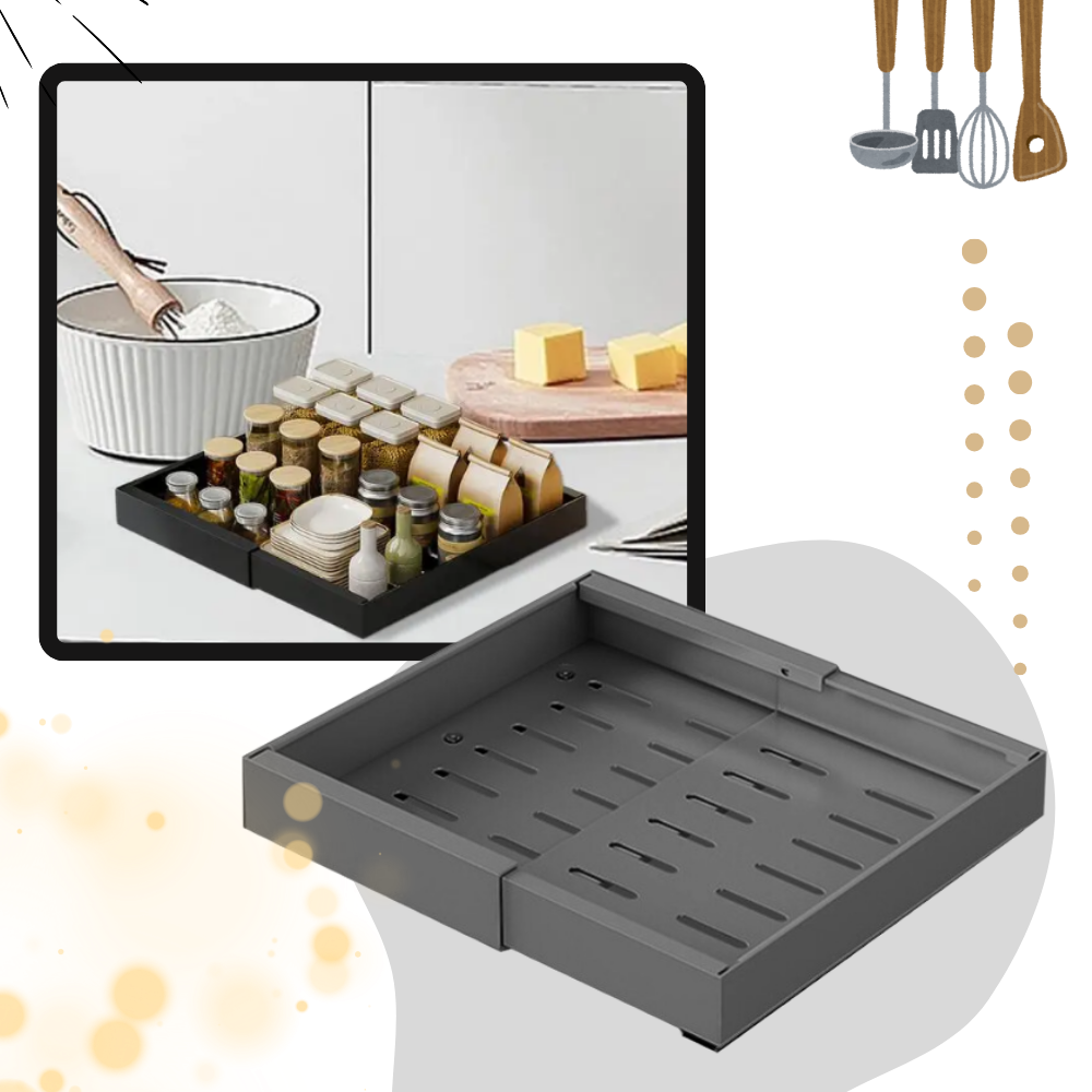 Organizzatore di Armadietti a Scorrimento Salvaspazio - Ozerty